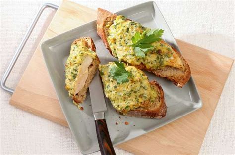 Überbackener Poulet Toast Annemarie Wildeisens Kochen