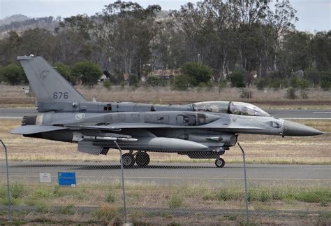 REPUBLIC OF SINGAPORE AIR FORCE RSAF F 16D FIGHTING FALCONS COME