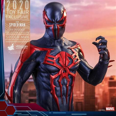 Spider Man Spider Man 2099 Black Suit By Hot Toys