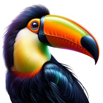 colorful cartoon toucan cartoontoucan tropicalbird