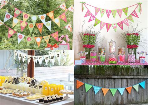 Party Trend Beautiful Buntings Glorious Treats