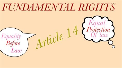 Upsc Mains Gs Paper2 Fundamental Rights Rule Of Law Youtube