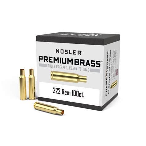 Nosler Brass Remington Unprimed Box Of Graf Sons