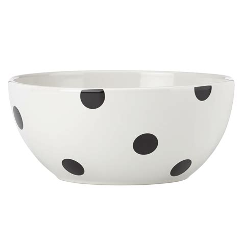 Kate Spade New York All In Good Taste Deco Dot Serving Bowl And Reviews Wayfair