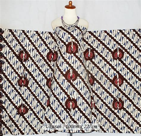 Hand Drawn Indonesian Batik With Parang Design Made In Etsy