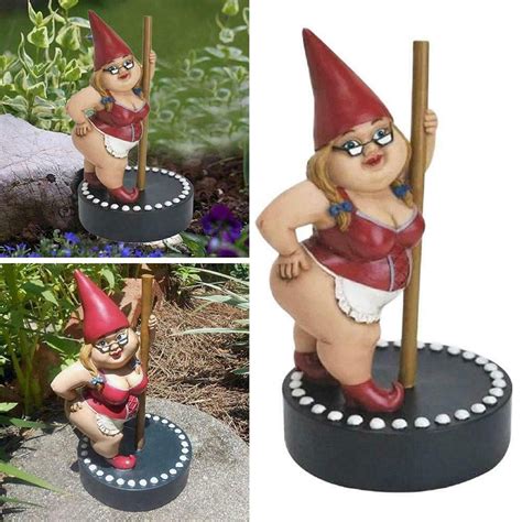 Rude Funny Sexy Women Girl Garden Gnomes Figurine Etsy