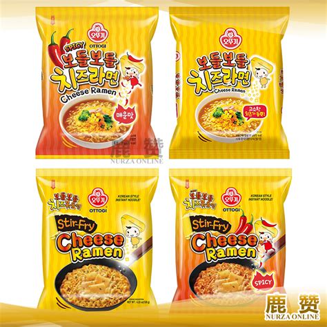 Korea Ottogi Cheese Cheese Spicy Ramen Soup Ramen Stir Fry Ramen