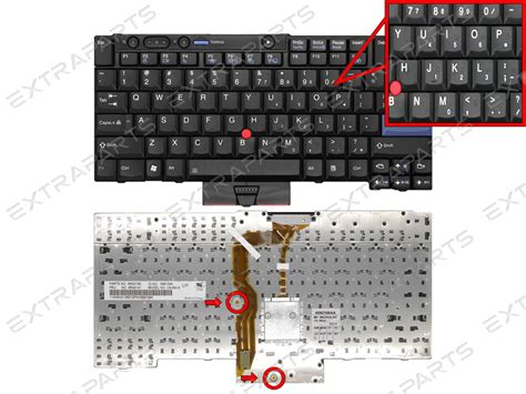 Клавиатура для ноутбука Lenovo ThinkPad X220 X220i (US) черная ...