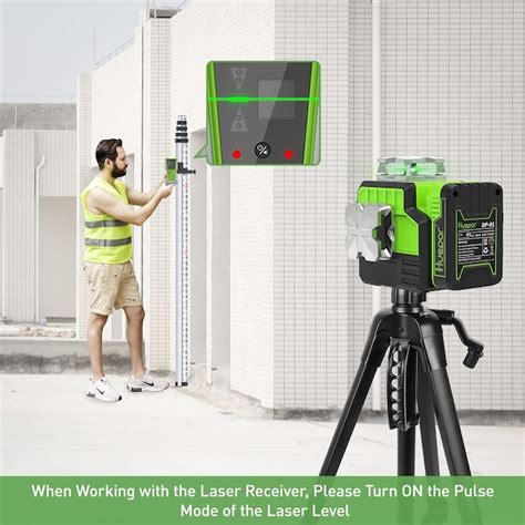 Huepar Lr 8rg Laser Line Receiver For Red And Green Pulse Lasers Lr 8rg