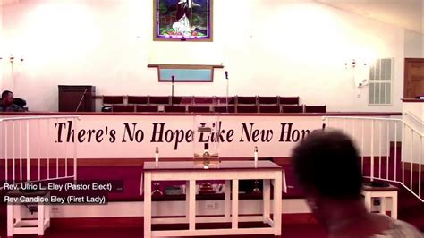 New Hope Baptist Church Youtube