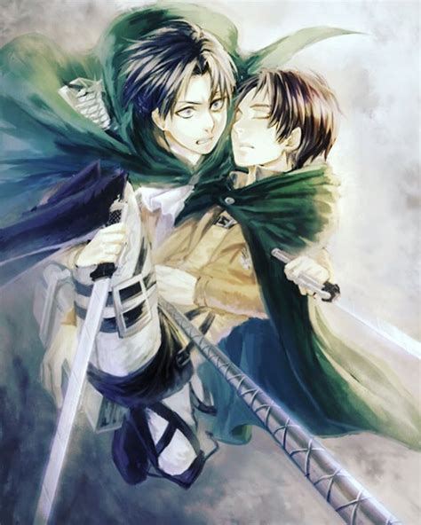 827 Best Levi X Eren Images On Pinterest Shingeki No Kyojin Levi