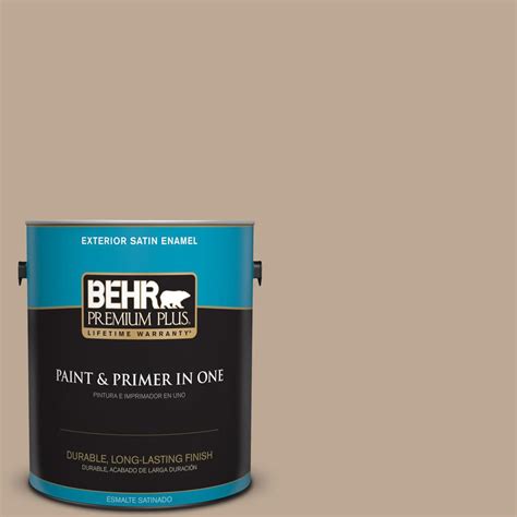 Behr Premium Plus Gal D Brown Teepee Satin Enamel Exterior