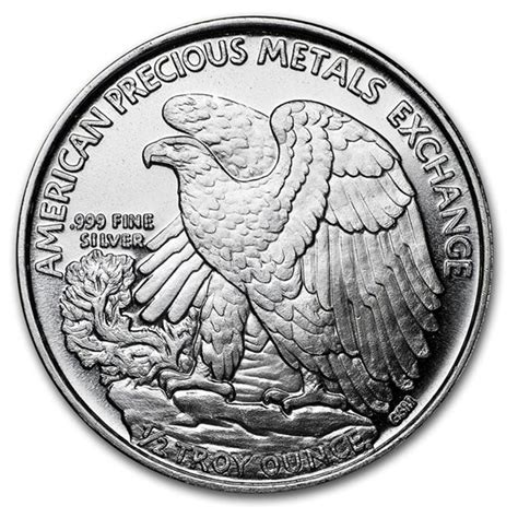 Buy 1 2 Oz Silver Round Apmex Walking Liberty Half Dollar Apmex