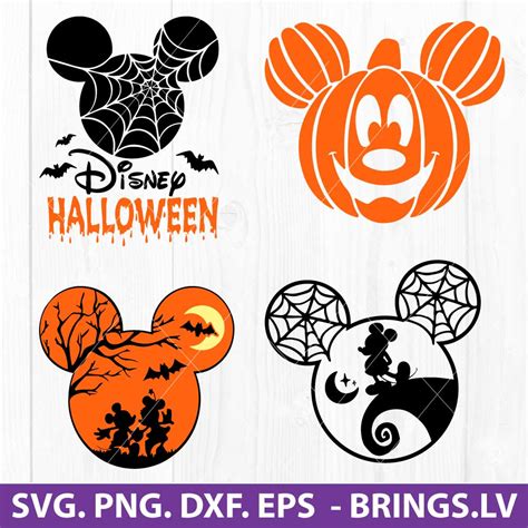 Halloween Mickey SVG Mickey Pumpkin SVG Mickey Halloween SVG Mouse