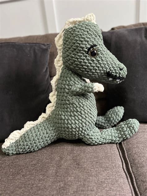 Dinosaur Stuffed Animal Crochet Pattern - Etsy