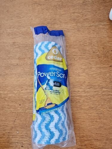 O Cedar Roller Mop Refill Microfiber Power Scrub Wave Sponge