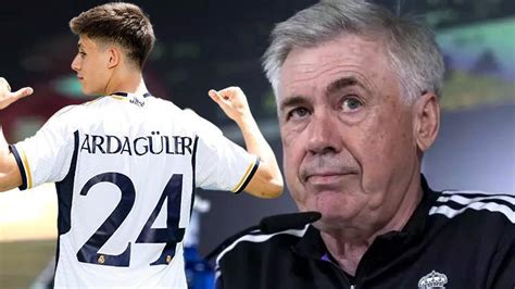 Son Dakika Carlo Ancelotti açıkladı Arda Güler yarın sahaya çıkıyor