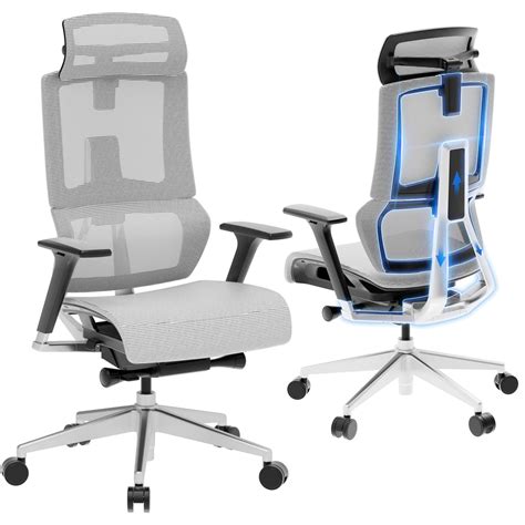 XJ-HOME X6 Ergonomic Office Chair, High Back Computer Desk Chair with Lumbar Support,Home Office ...