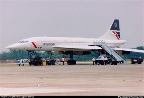 G Boac British Airways A Rospatiale Bac Concorde Photo By Brian