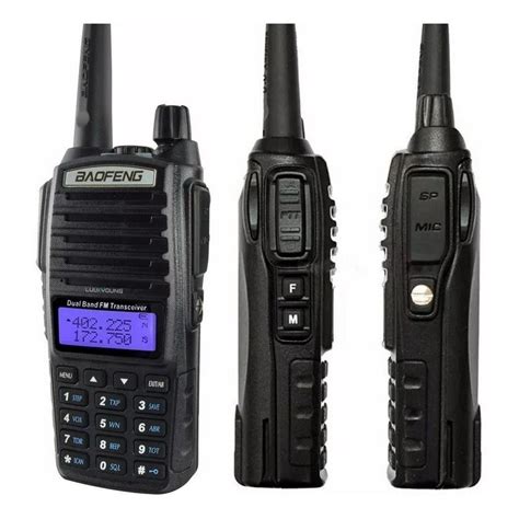 Radio Comunicador Baofeng Bf Dual Band Radio Fm Fone Uv 82 Uv82