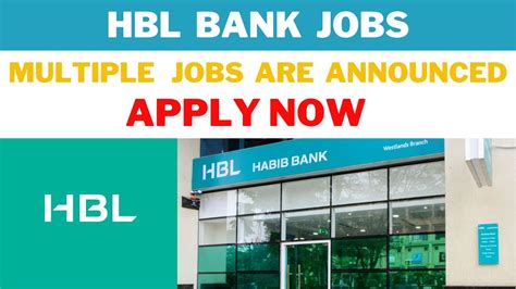 HBL Jobs 2024 Habib Bank Limited Apply Now