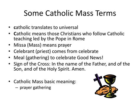 Ppt The Catholic Mass Powerpoint Presentation Free Download Id6992088