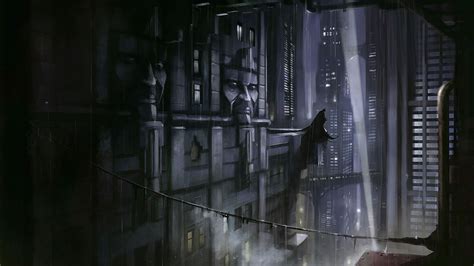 Batman Arkham City Concept Art Wallpaper