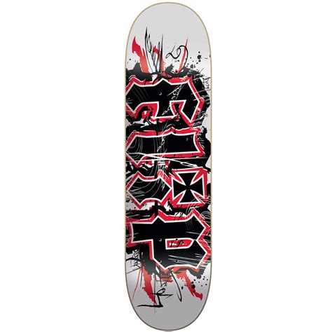 Flip Team Hkd Scratch Skateboard Deck 800 Slugger Skate Store