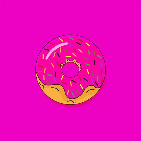 Kawaii Cute Pastel Donuts Sweet Summer Desserts Cartoon 27287469 Vector Art At Vecteezy