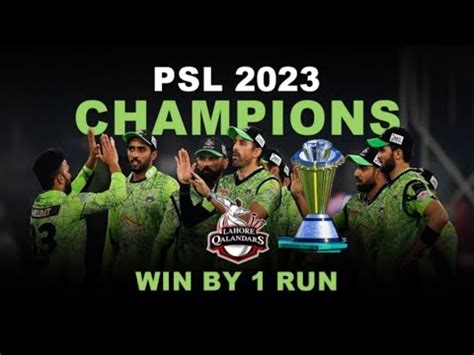 Psl Final Lahore Qalandar Vs Multan Sultan Today Final Match Lq Vs