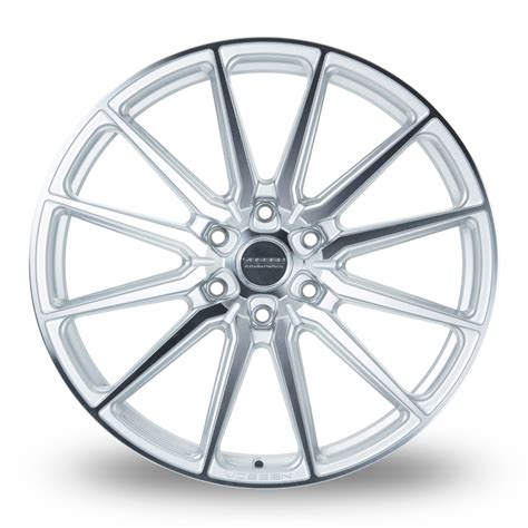 Vossen Hf Silver Polished Alloy Wheels Wheelbase