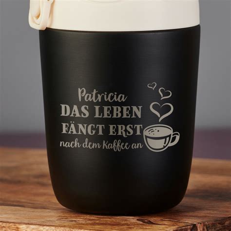 Leben Nach Dem Kaffee Thermobecher 360 Ml GeschenkSpeziell De