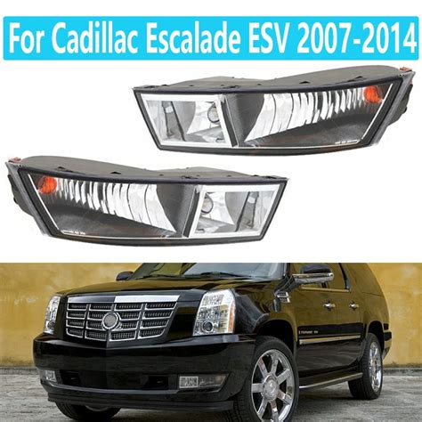 Front Bumper Fog Light For Cadillac Escalade Esv