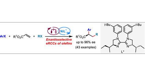 Enantioselective Reductive Cross Couplings Of Olefins By Merging