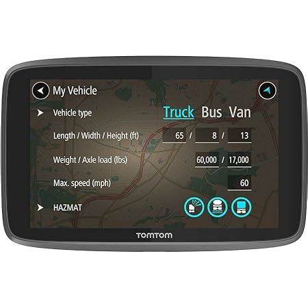 TomTom LKW Navigationsgerät GO Expert 7 Zoll HD Bildschirm Routen für