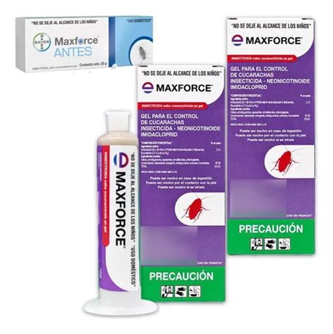 Insecticida Veneno Mata Cucarachas Maxforce Bayer Gr Pz Env O Gratis