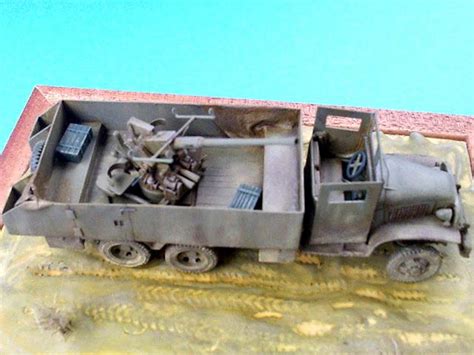 Armoured Gmc With 40mm Bofors Aa Gun