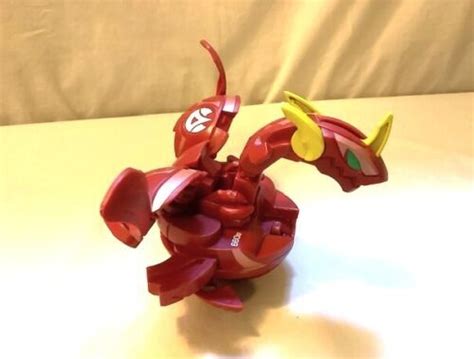 Bakugan Battle Brawlers Deka Red Pyrus Neo Dragonoid 660G Extra Large 3