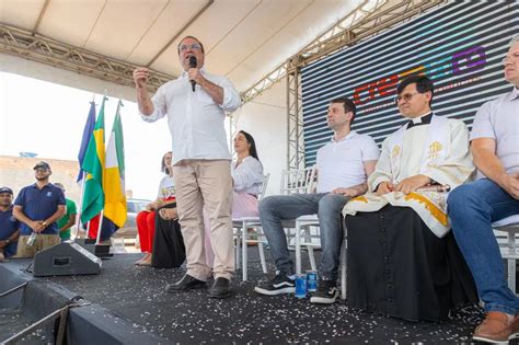 Durante Inaugura O De Centro De Educa O Infantil Prefeito Luciano