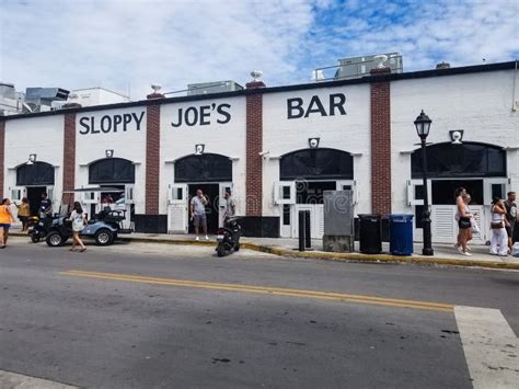 Sloppy Joe`s Bar In Key West Florida Editorial Image Image Of