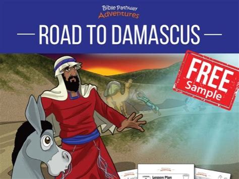 FREEBIE: Road to Damascus Activity Book for kids ages 6-12 | Teaching ...