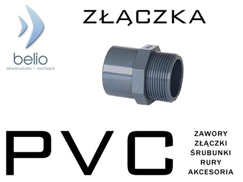 PVC Złączka z gwintem d20x25x1 2 gz Belio pl