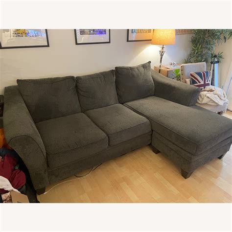 Ashley Sectional Sofa with Chaise - AptDeco