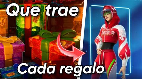 QUE TRAEN TODOS LOS REGALOS DE NAVIDAD FORTNITE YouTube