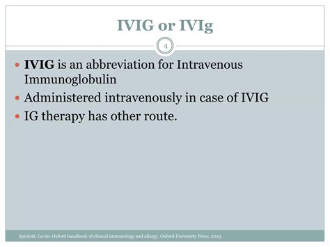 Intravenous Immunoglobulin Therapy Ivig Ppt