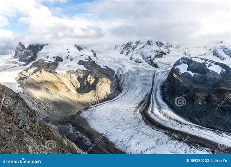 Matterhorn Glacier Paradise Stock Photo - Image of park, switzerland ...