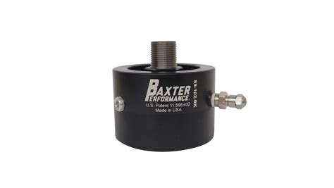 Baxter Performance SS 102 BK Baxter Performance Oil Filter Anti Drain