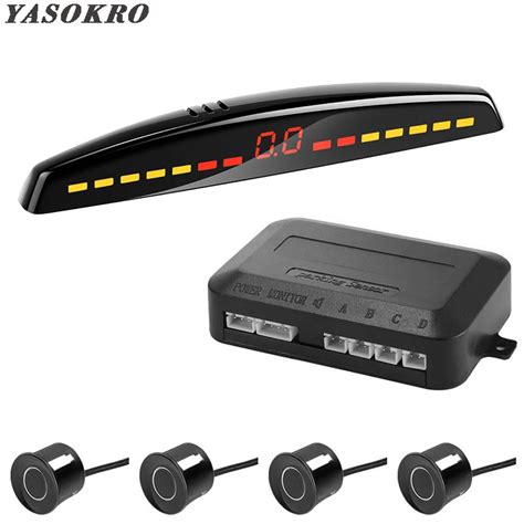 Yasokro Sensor De Estacionamiento Led Para Coche Sistema De Monitor De