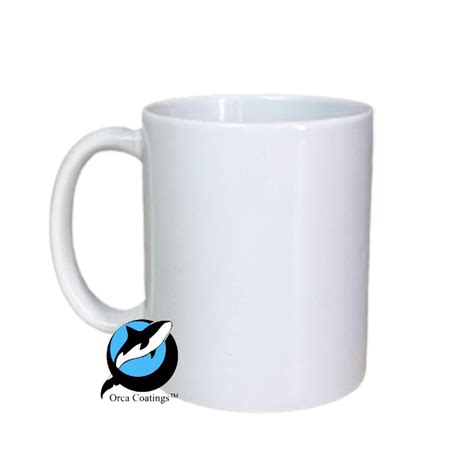 Taza Cer Mica Orca Coating Para Sublimar X Unidades Bashira Tienda