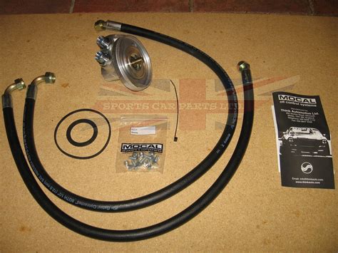 New Oil Cooler Kit W Oil Filter Adaptor Lines And Fitting Kit Triumph